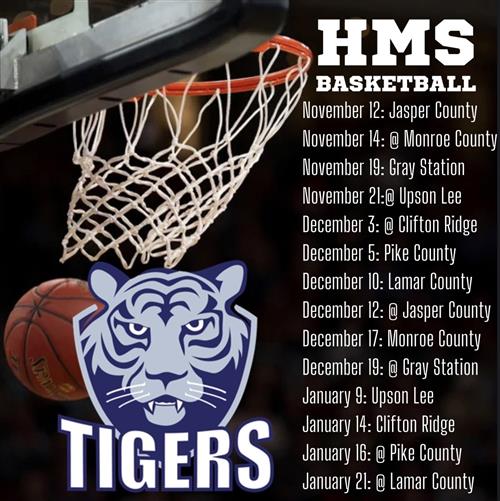 HMS Basketball Schedule